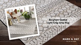 Berghem Global Light Gray Area Rug [upl. by Ehrlich]