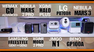 2023 Ultimate Portable Projector Comparison [upl. by Layap]