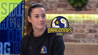 Dragonnes Mag du 25 octobre 2024 avec Cléopâtre Darleux gardienne de Metz Handball [upl. by Eidna]