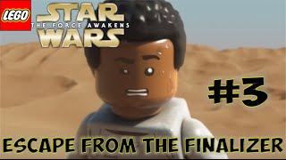 LEGO Star Wars The Force Awakens 3DS  Chapter 2 Escape from the Finalizer [upl. by Nanerb]