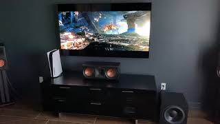 Klipsch RP600 and SVS SB 2000 pro demo [upl. by Sibylle]