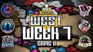 RISK PRT League West  Week 7 Game 2 [upl. by Pillsbury]