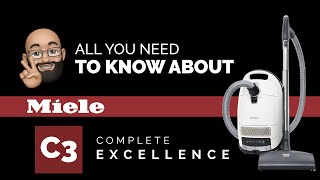 Miele Complete C3 Excellence Demo and Review  Vacuum Warehouse [upl. by Airdnek]