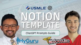 How to use ChatGPT to study for the USMLE  HyGuru x MedSchoolBro [upl. by Akimad]