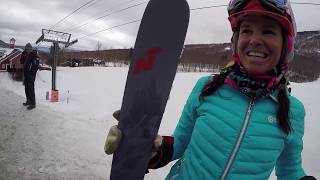 2018 Nordica Enforcer 93  SkiEssentialscom Ski Test [upl. by Yruj361]