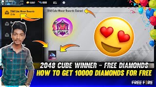 2048 CUBE WINNER WITHDRAW PROOF   FREE FIRE TAMIL  GAMING PUYAL [upl. by Odlabu]