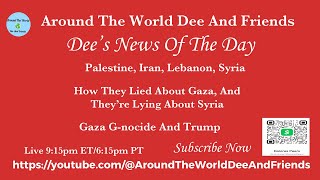 How They Lied About Gaza amp They’re Lying About Syria Gaza Gcide amp Trump [upl. by Htebaile]