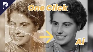 AI Tools to Restore Old Photos by One Click｜How to Restore Old Photos？ [upl. by Ramas]