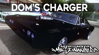 Doms Dodge Charger  NFS Most Wanted [upl. by Gib]