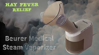 Cough amp Colds  Beurer Medical Steam Vaporizer Inhaler Review Unboxing How to use [upl. by Wilkie]