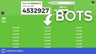 How to Spam a Kahoot Game with Bots [upl. by Dean540]