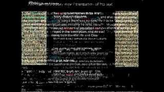 Reading Etruscan Pyrgi tablets through Slavic languagewmv [upl. by Angelika]