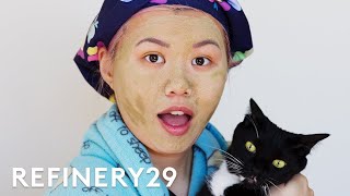 Get Unready With Me  Beauty With Mi  Refinery29 [upl. by Siulegroj]