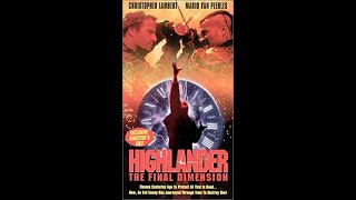 Opening to Highlander The Final Dimension 1995 VHS [upl. by Turino]