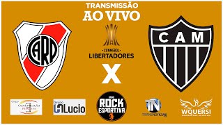 AO VIVO  RIVER PLATE ARG x ATLÉTICOMG  Libertadores 2024  Semi  Volta  29102024  Narração [upl. by Komarek801]