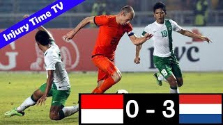 Indonesia 03 Belanda  Friendly Match 2013  All Goals amp Highlights [upl. by Stretch]