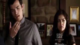 Pretty Little Liars  Ezra tells Arias parents about their relationship  02x14 [upl. by Ahsilrae]