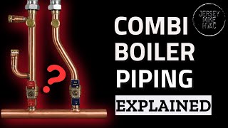 Combi Boiler Piping Explained [upl. by Edrea]