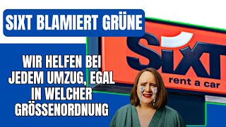 Autovermieter Sixt demütigt die Grünen [upl. by Lancelle]