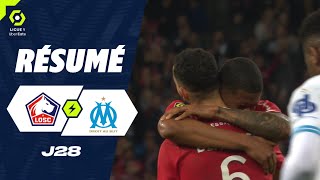 LOSC LILLE  OLYMPIQUE DE MARSEILLE 3  1  Résumé  LOSC  OM  20232024 [upl. by Ilowell151]