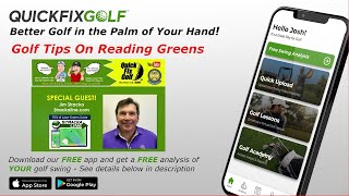 Reading Golf Green Tips with Jim Stracka of StrackaLine Golf [upl. by Erdna]