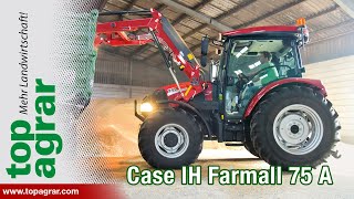 Case IH Farmall 75 A im top agrarPraxistest [upl. by Aenil960]