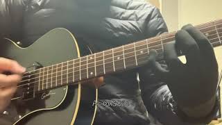 Godin 5th Avenue Kingpin P90 Sound Sample [upl. by Eilasor]