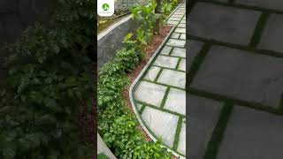 A glimpse of our latest landscaping project home landscaping shorts [upl. by Aztin]