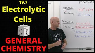 197 Electrolytic Cells  General Chemistry [upl. by Netsriik]