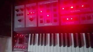 Oberheim OBX8 demo vintage style electronic music [upl. by Caravette]