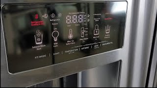 KitchenAid Refrigerator Troubleshooting and Diagnostic Codes  Whirlpool Refrigerator Diagnostic Too [upl. by Paulsen]