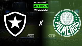 BOTAFOGO X PALMEIRAS AO VIVO DIRETO DO NILTON SANTOS  TRANSMISSÃƒO BRASILEIRÃƒO 2024 [upl. by Misha]