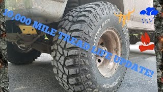 Cooper Discoverer STT PRO 10000 MILE TREAD LIFE UPDATE Vlog [upl. by Herson557]