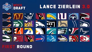 2024 FULL First Round Mock Draft Lance Zierlein 30 [upl. by Namruht]