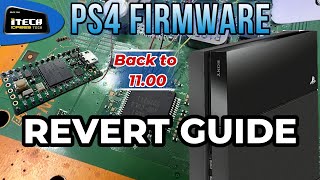 PS4 Firmware Downgrade Reverting from 1102 to 1100 [upl. by Hsiekal437]