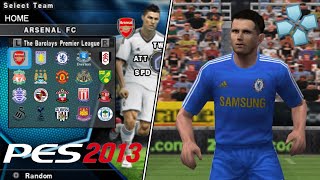 PES 2013 FULL LICENSEDLICENCIADO OPTION FILESAVEDATA PSPPPSSPP [upl. by Ona636]