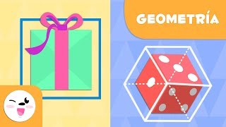 La figuras planas y los cuerpos geométricos  Geometría para niños [upl. by Ecinad]