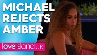 Michael brutally rejects Amber  Love Island UK 2019 [upl. by Bullis]