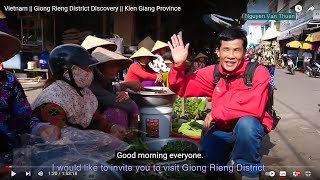 Vietnam  Giong Rieng District Discovery  Kien Giang Province [upl. by Tsan223]