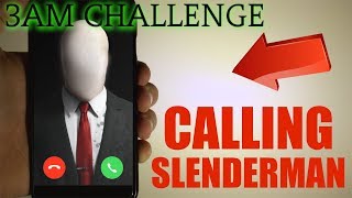 GONE WRONG DO NOT CALL SLENDER MAN AT 3AM HE ANSWERED [upl. by Marleen]