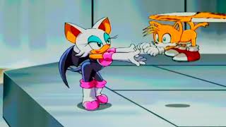 Tails vs Rouge Full Scene [upl. by Akiehsat885]