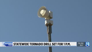 Statewide tornado drill set for 1 pm Wednesday [upl. by Leela577]