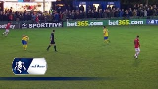 Warrington Town 10 Exeter City  FA Cup First Round  Goals amp Highlights [upl. by Yrtua]