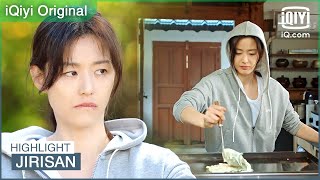 The grumpy Yigang is ordered to make some scallion pancakes  Jirisan EP2  iQiyi Original [upl. by Rayham]