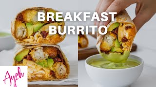 Vegetarian Breakfast Burrito [upl. by Woodruff]