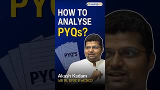 Smart PYQ technique to crack UPSC Prelims 2025❓Akash Kadam AIR 78 IFoS upsc shorts [upl. by Ailb307]