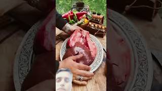 Id tog fogdog dfo food cooking steak outdoorcooking keşfet bushcraft bbq instral seafood [upl. by Ailgna]