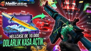 HELLCASE DE 10000 DOLARLIK KASA AÇTIK 😱 CSGO KASA AÇILIMI PROMO CODE [upl. by Tezile]