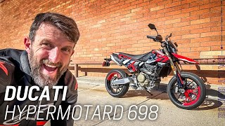 2024 Ducati Hypermotard 698 Review  Daily Rider [upl. by Georgeanna]