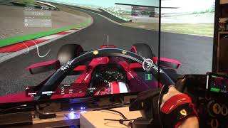 Assetto Corsa F1 Ferrari SF1000 Algarve International Circuit [upl. by Orelie]